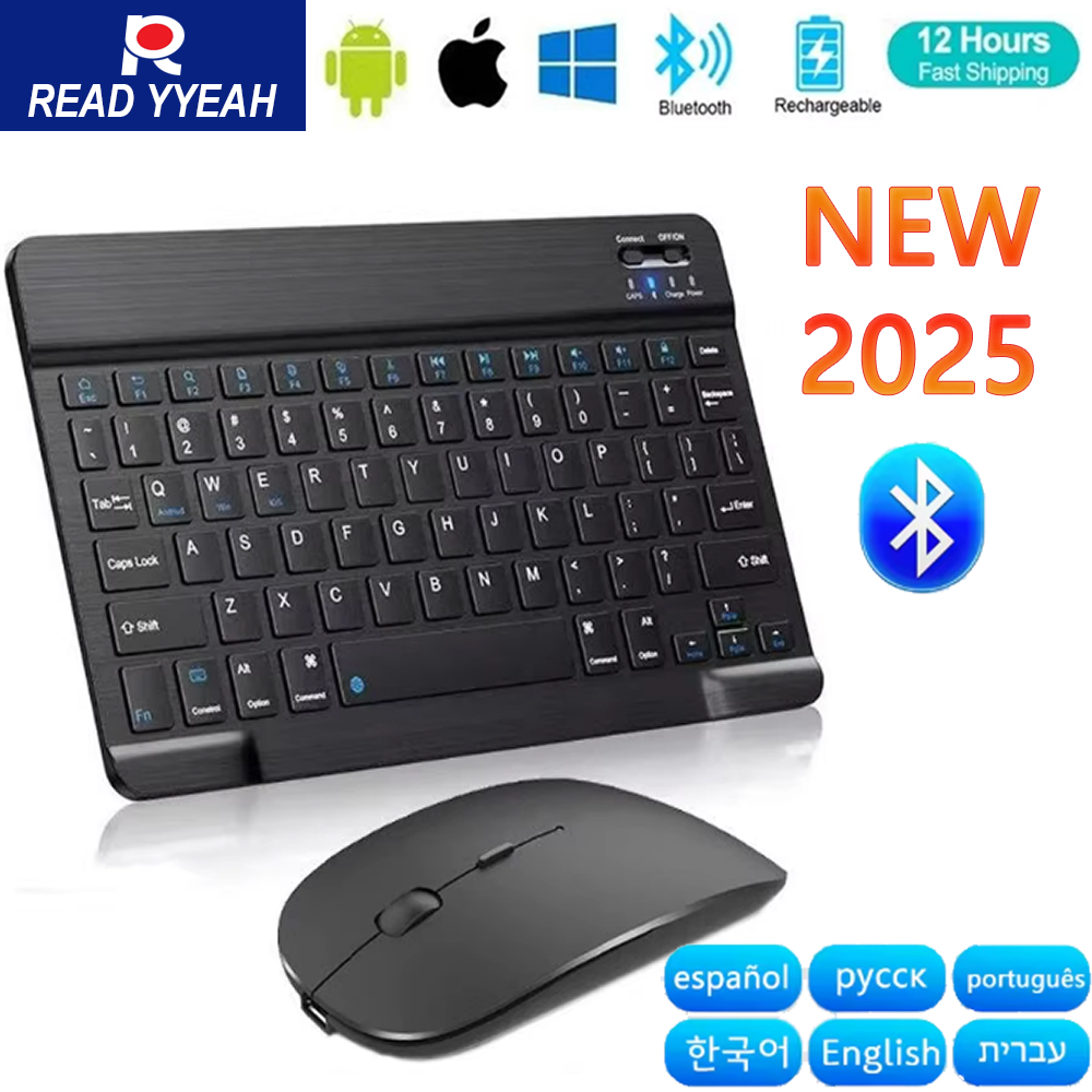 Gaming Keyboard Mouse Wireless - New 2025 Bluetooth Wireless Keyboard Mouse