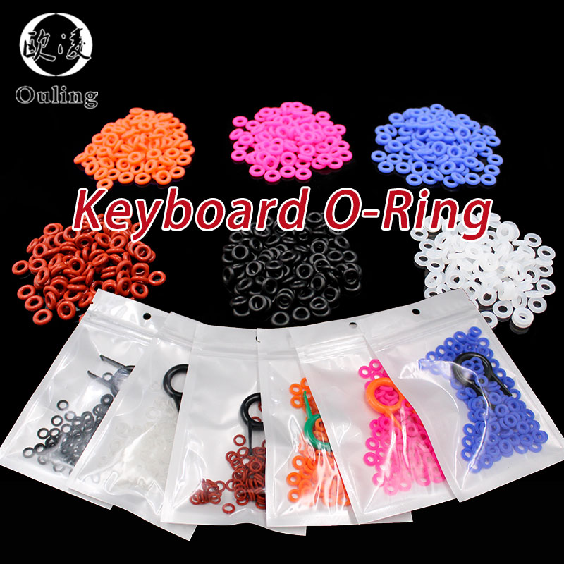 Keycap Puller Ring - 125Pcs Keycaps O Ring Ring Con