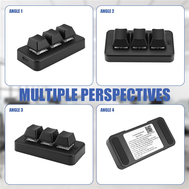 MK321 Progammable Macro Mini K - đánh giá và giá Gaming Keyboard Mechanical