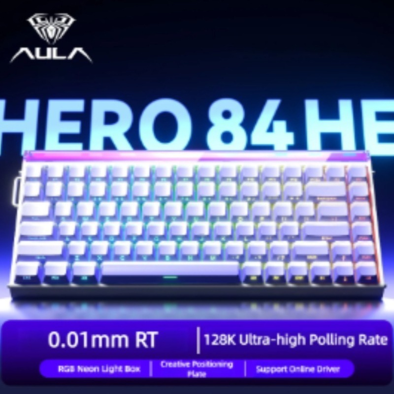 AULA HERO84 Magnetic Gaming Me - đánh giá và giá Gaming Keyboard Mechanical