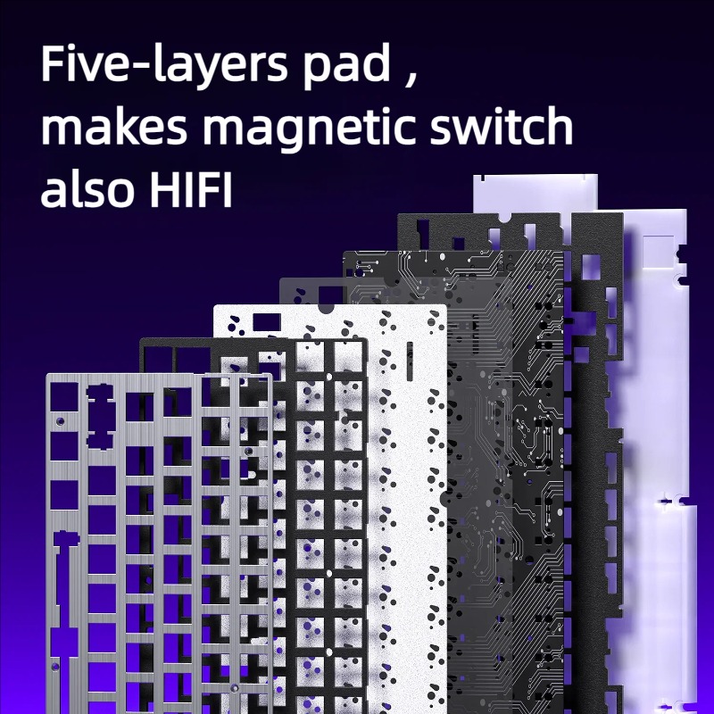 AULA HERO84 Magnetic Gaming Me - đánh giá và giá Gaming Keyboard Mechanical