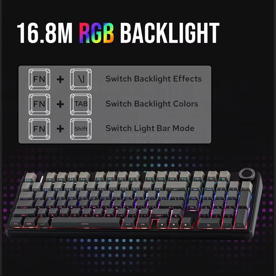 AULA F99PRO Gaming Mechanical  - đánh giá và giá Gaming Keyboard Hot Swappable