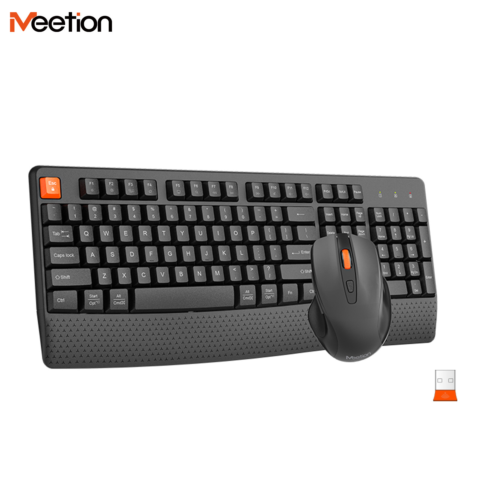 2.4G Wireless Office Keyboard  - đánh giá và giá Gaming Keyboard No Noise