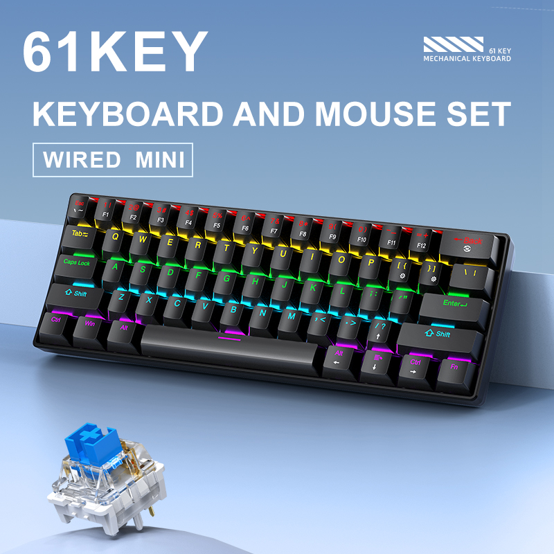 APAYADO K61 Mini Mechanical Ke - đánh giá và giá Gaming Keyboard Hot Swappable