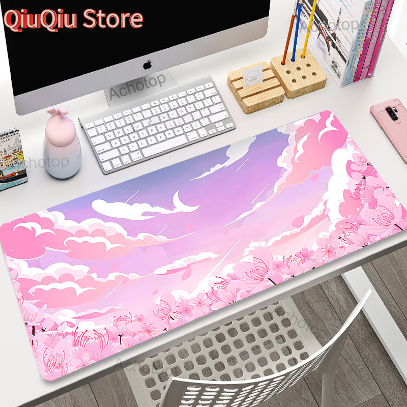 Pink Clouds Mouse Pad Gamer Mo - đánh giá và giá Keyboard Mouse Bundle Gaming