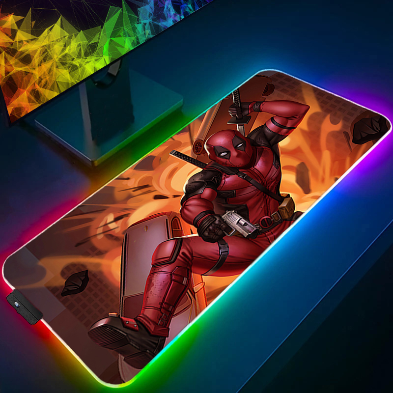 LED Mouse Pad Gaming Backlight - đánh giá và giá Gaming Keyboard Noise