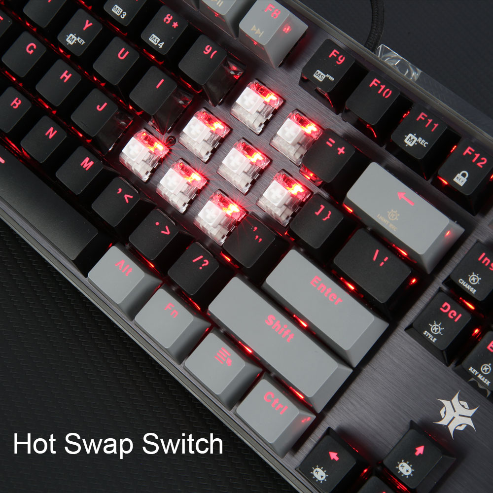 HEXGEARS GK715S Mechanical Key - đánh giá và giá Gaming Keyboard Corsair