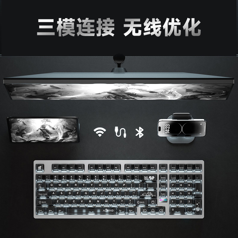 Weika Max102 Aluminum Case Wir - đánh giá và giá Gaming Keyboard Nearby