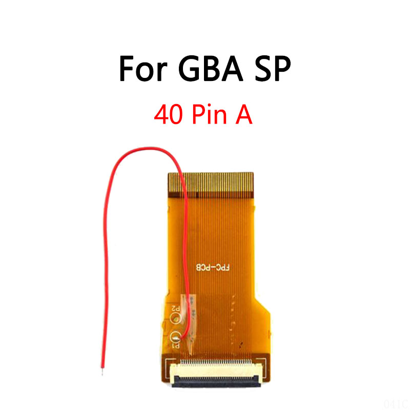 For GBA SP LCD Backlight Cable - đánh giá và giá Film Switch Mod