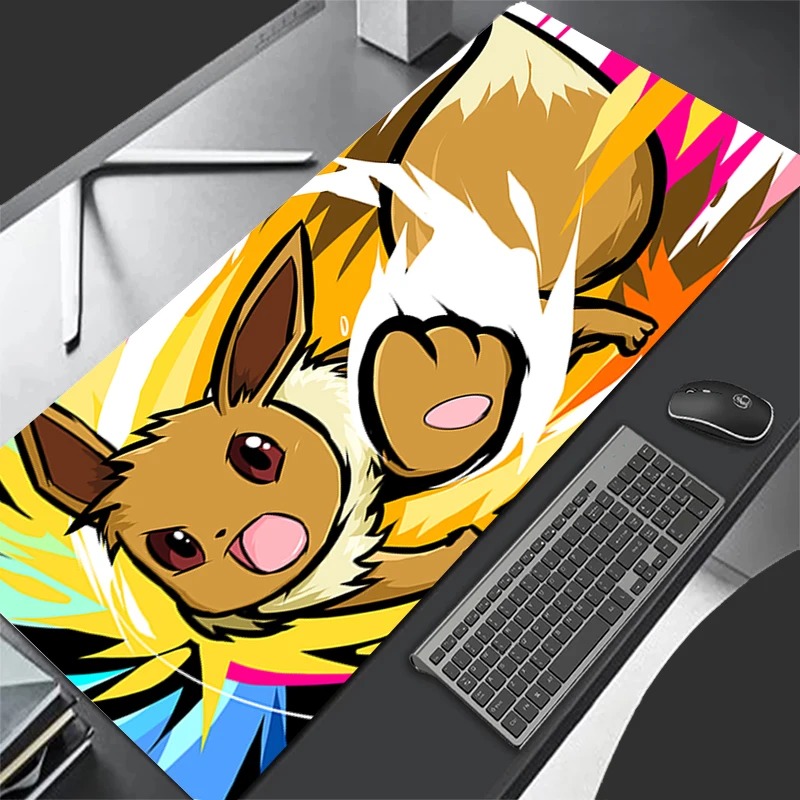 P-Pokemon Eevee Anime Gaming M - đánh giá và giá Gaming Keyboard Noise