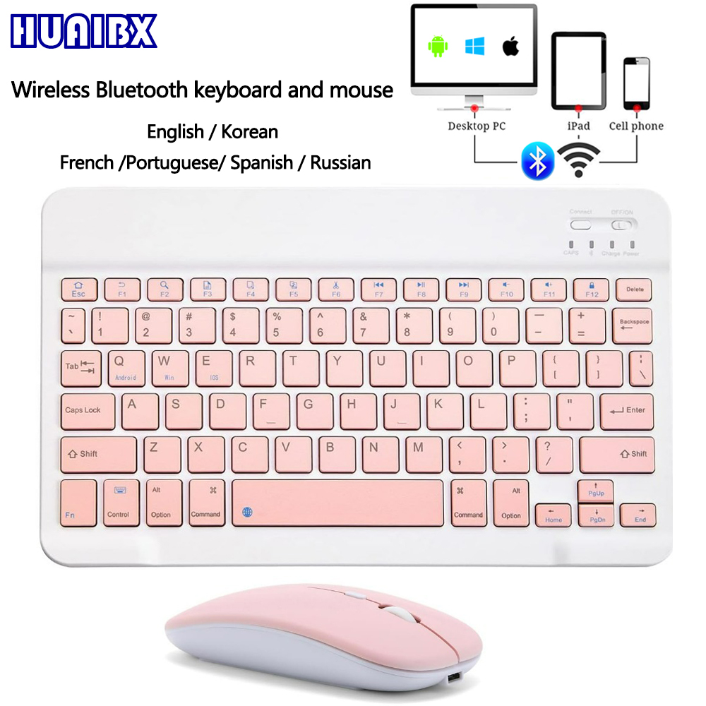 10 lnch Wireless  Bluetooth Mi - đánh giá và giá Gaming Keyboard Mouse Wireless