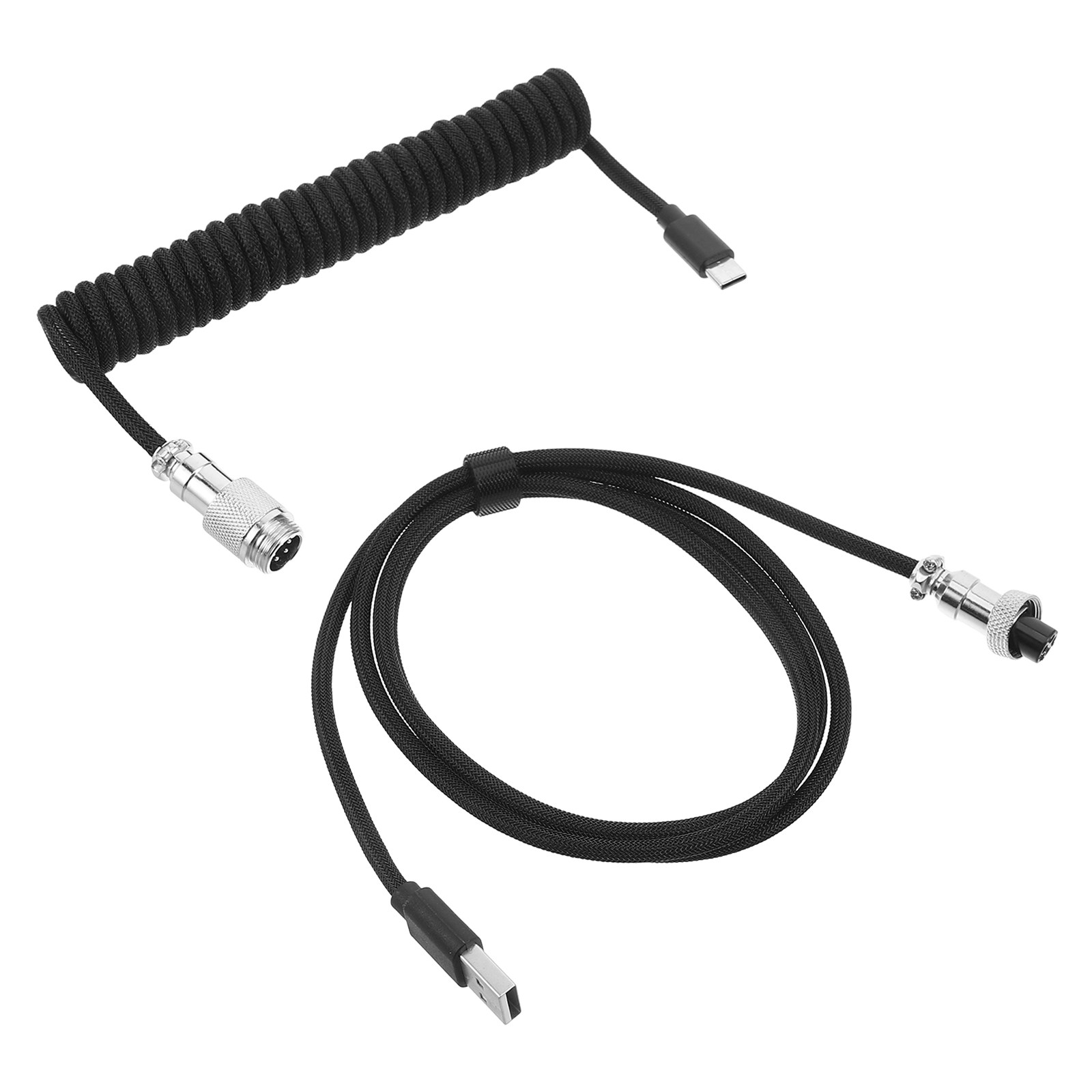 Mechanical Keyboard Coiled Cab - đánh giá và giá Gaming Keyboard Extension