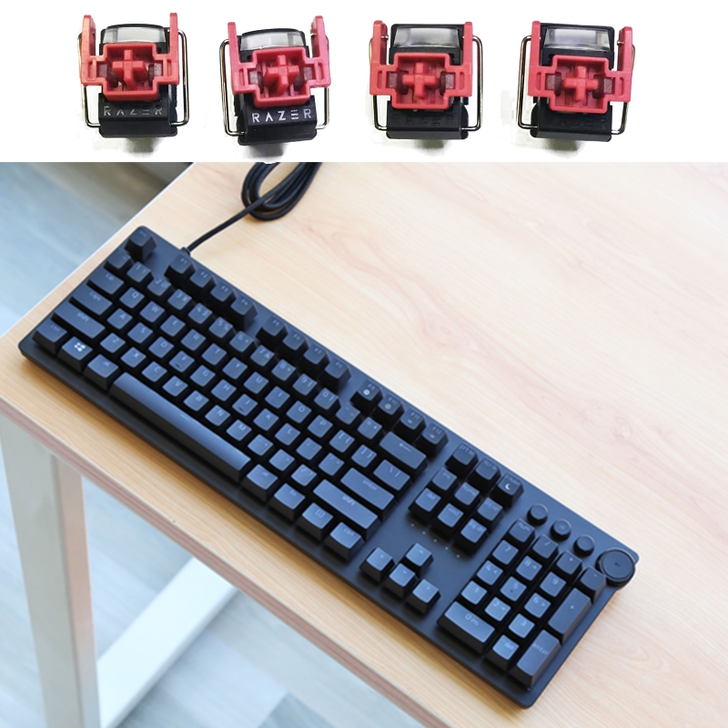 4 V2 Slient Liner Đỏ Công Tắc  - đánh giá và giá Gaming Keyboard Hot Swappable