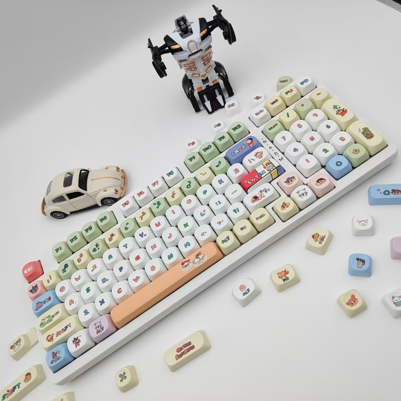 Crayon Shin-chan MOA Keycap Cu - đánh giá và giá Gaming Keyboard Mechanical