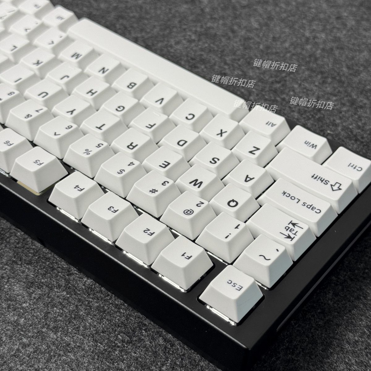 Minimalist Pure White Keycaps  - đánh giá và giá Gaming Keyboard Extension