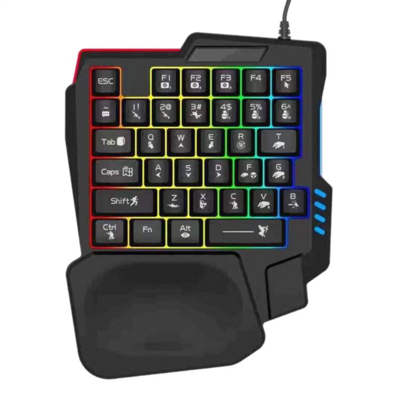 35 key Gaming Keyboard Single  - đánh giá và giá Gaming Keyboard Half