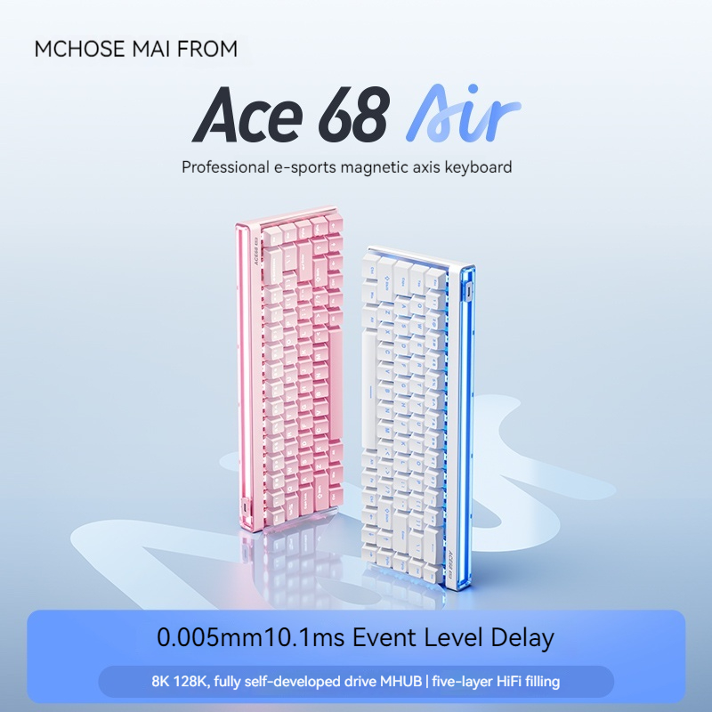 Mchose Ace68 Air Magnetic Axis - đánh giá và giá Gaming Keyboard Mechanical