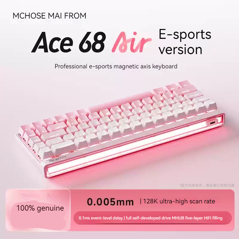 Mchose Ace68 Air Magnetic Axis - đánh giá và giá Gaming Keyboard Mechanical
