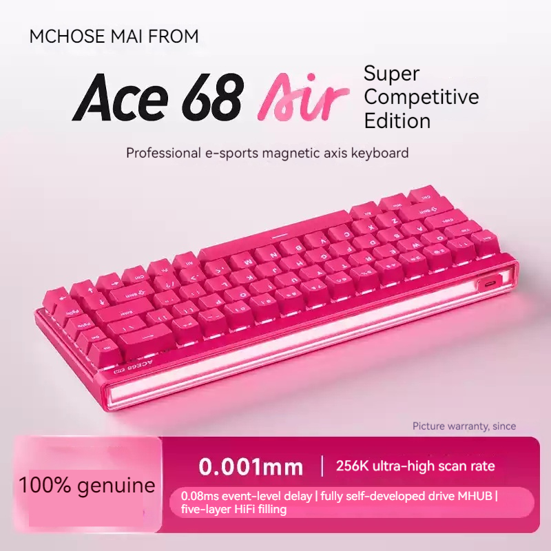 Mchose Ace68 Air Magnetic Axis - đánh giá và giá Gaming Keyboard Mechanical
