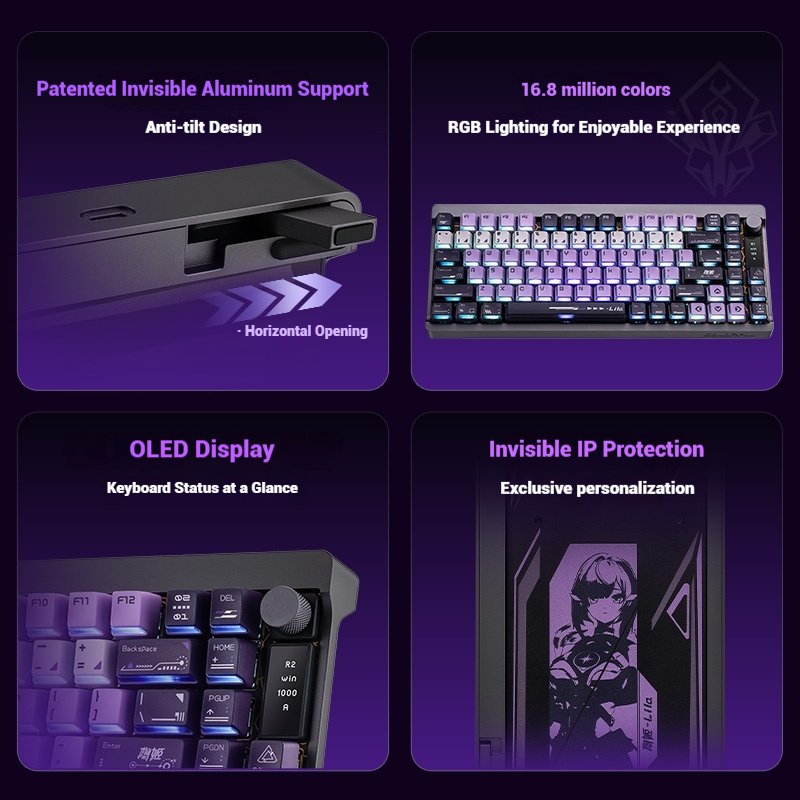 Colorful StarChase 87 Magnetic - đánh giá và giá Gaming Keyboard Mechanical