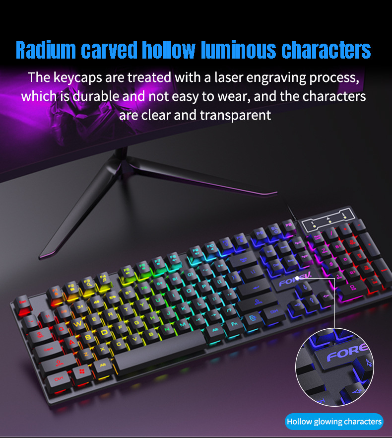 104 Key Backlit Mechanical Key - đánh giá và giá Keyboard Mouse Bundle Gaming